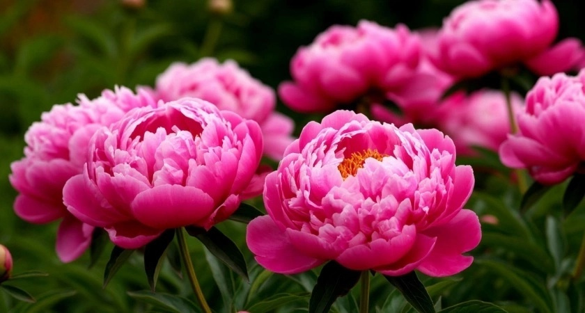 Рассыпьте это в июле вокруг пионов - в следующем году они зацветут, как бешеные