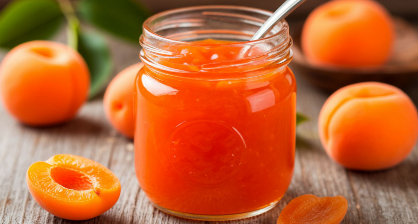 Абрикосовое варенье "по-Ташкентски": из-за особой варки сироп получается восхитительным, а плоды остаются целыми