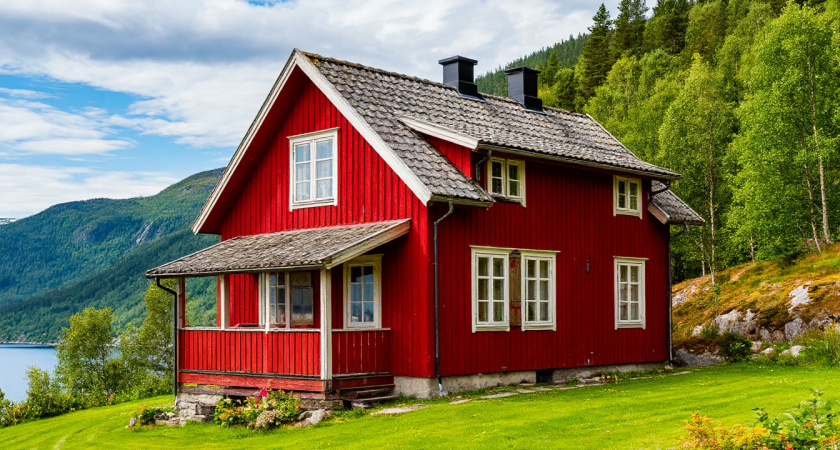Почему норвежцы не имеют огородов - хотя большинство из них проживают в частных домах