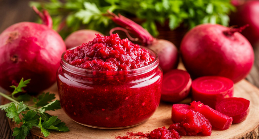 Свекольная аджика на зиму – чем проще еда, тем она вкуснее: Никакой стерилизации, банки храню в шкафу на кухне