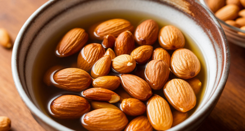 Не понимала смысла, пока сама не попробовала: теперь всегда замачиваю орехи в горячей воде