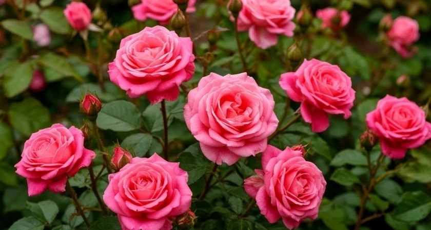 2 ложки на 10 литров — и розы вспыхнут пышным цветением: бутонов как у барбоски блох