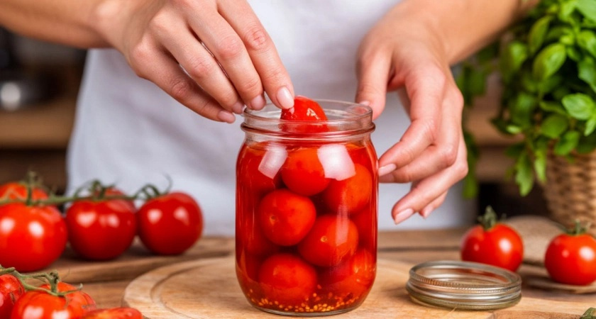 Вкуснейшие помидоры в банке - это лучший рецепт томатов на зиму: вся фишка в этом секретном рассоле
