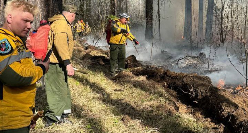 Иркутская область продолжает бороться с лесными пожарами