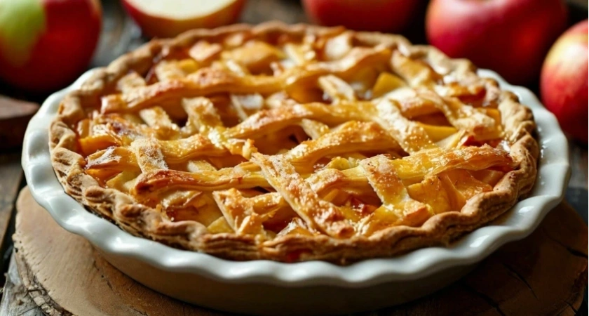 Замешиваем за 5 минут и подаем ароматный яблочный пирог: съедается до того, как успеет остыть — вкуснее шарлотки