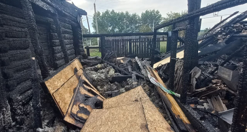 Три пожара за неделю произошли в Усолье-Сибирском