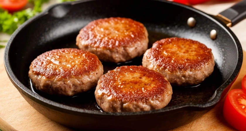 Такие котлеты у нас съедаются прямо со сковороды: есть маленький секрет, благодаря которому они получаются сочными всегда