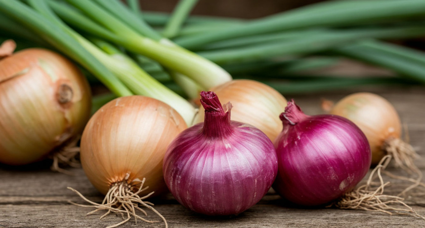 Втыкаю озимый лук на грядку строго в "золотой" сезон 2025 — чтобы не перемерзли, а "подкачались" к холодам