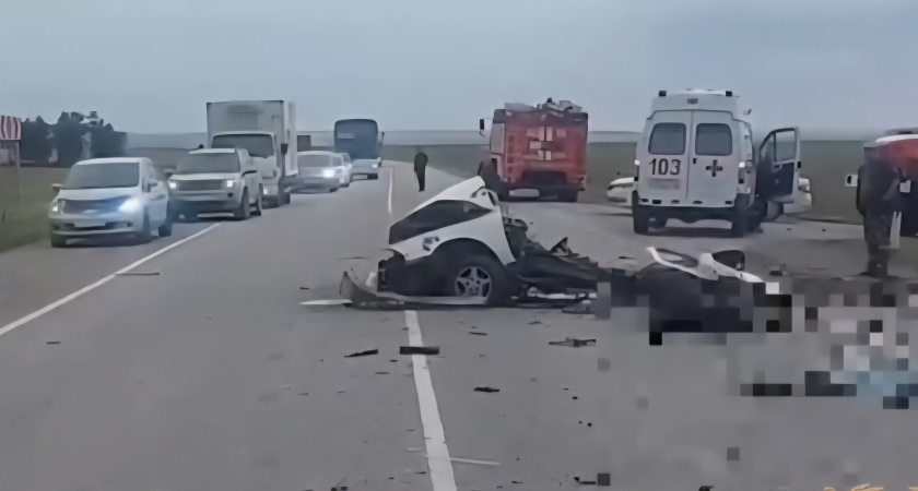 Лобовое столкновение на трассе унесло пять жизней в Усольском районе