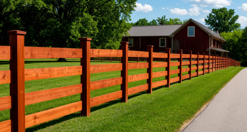 Как экономные американцы научились делать забор из профлиста без профлиста: так он ещё и в 3 раза дешевле