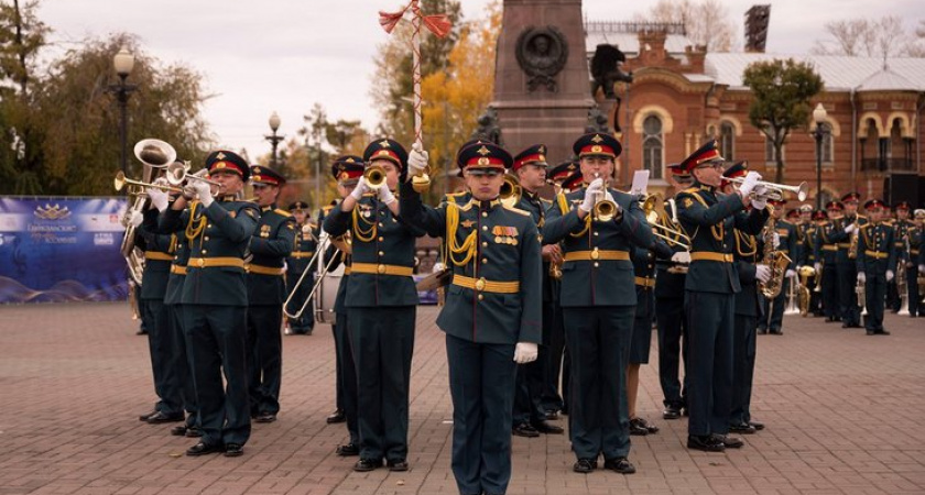 Более 700 музыкантов исполнят военные марши в городах и поселках Иркутской области