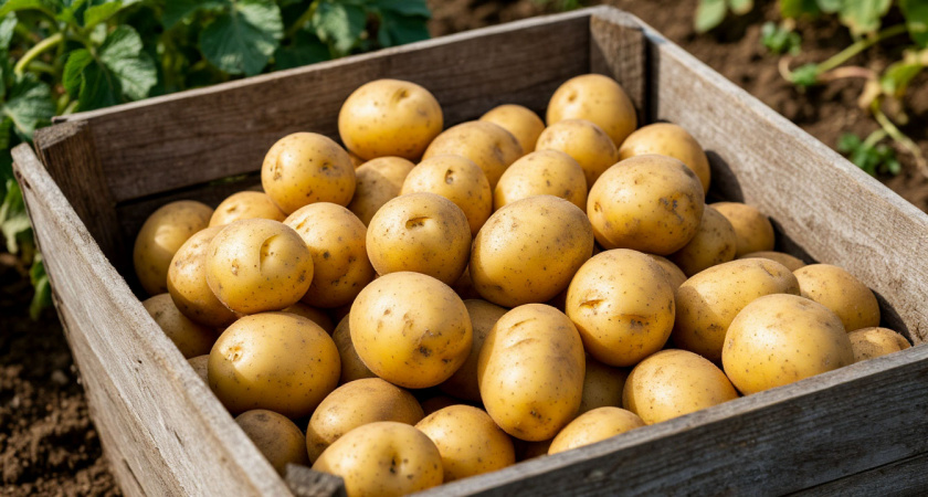 Картошка не гниет и не прорастает: между клубнями кладем это — хранится в 3 раза дольше