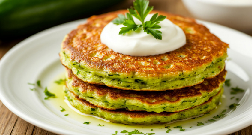 Вкуснейшие блинчики из кабачков за 10 минут: лучший рецепт осени — просто и не надоедает