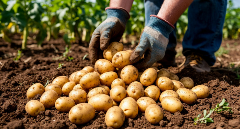 5 хитовых сорта картофеля - копаю по 50 ведер с "сотки": устойчивы к колорадскому жуку, крайне нетребовательны в уходе, а клубни с кулак