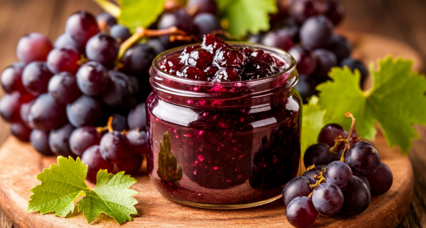 Научила подруга с Юга: теперь всегда готовлю виноградное варенье - получается настоящий деликатес