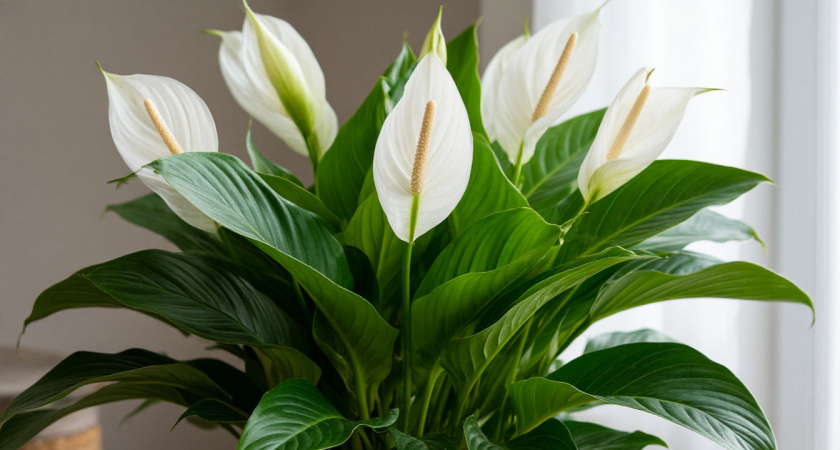 100 г в воду – и спатифиллум цветет краше невесты — оживут даже засохшие палки и молодые черенки
