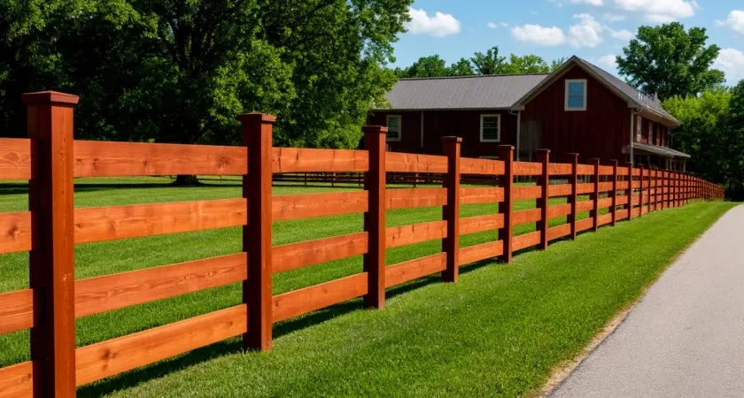 Как экономные американцы научились делать забор из профлиста без профлиста: так он ещё и в 3 раза дешевле