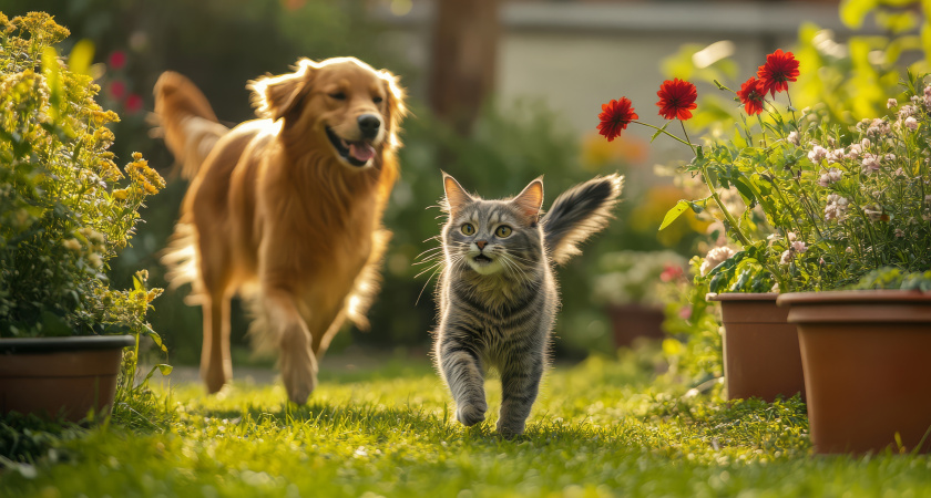 Какие собаки идеально ладят с кошками: вот 6 самых лучших пород