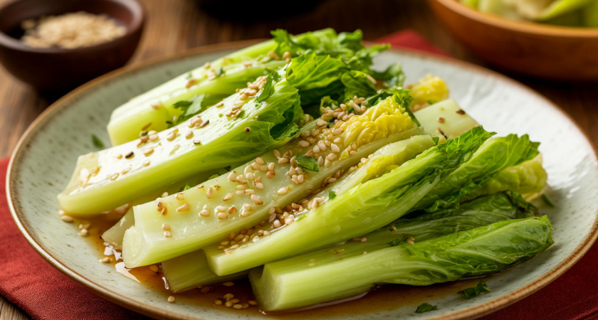 Кочерыжки от пекинской капусты не выкидываю — готовлю закуску по-азиатски: лучше корейской моркови