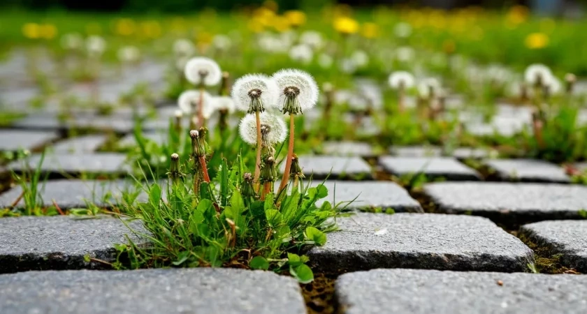 Почему в США нет сорняков на дорожках из плитки: мы боремся, а они решают проблему уже на ранней стадии