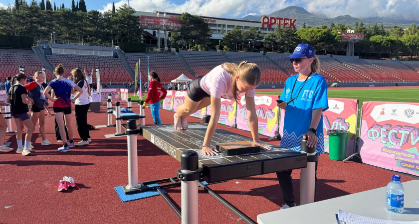 Команда Иркутской области заняла 15 место на всероссийском фестивале ГТО в “Артеке”