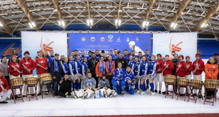 Студенты Иркутской области выиграли бронзу на всероссийском хоккейном чемпионате