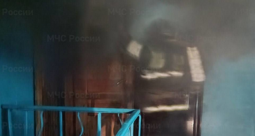 В Усольском районе пожар в жилом доме унес жизнь человека