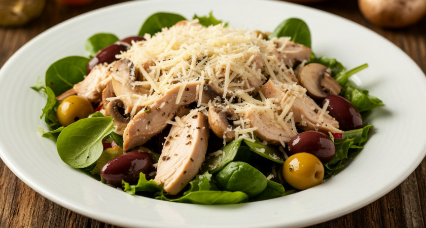 Не рецепт, а находка: сытный салат "Манхэттен" подают в ресторанах, зачастую он самый дорогой – готовим дома за 10 минут