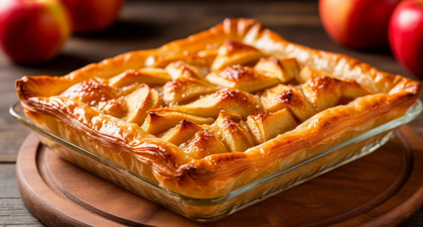Сербский яблочный пирог с "невидимым" тестом: готовлю его вместо приевшейся "шарлотки" – вкуснейший рецепт