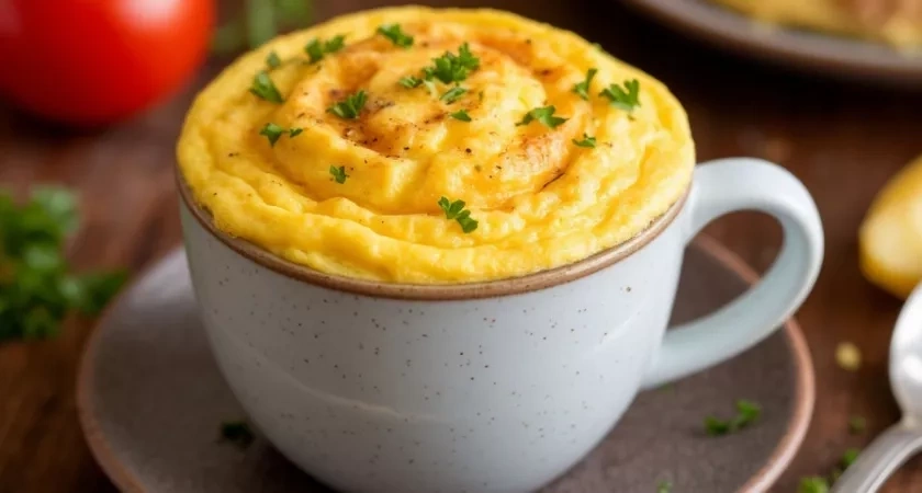 Яичницу на сковородке больше не жарю — беру простую кружку: получается в 2 раза вкуснее