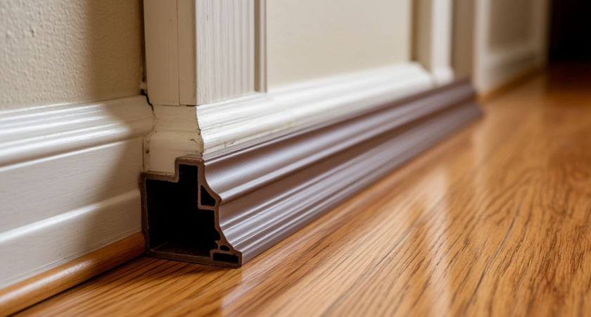 Почему европейцы не используют пластиковые плинтуса: давно нашли более практичную замену вечно ломающему пластику