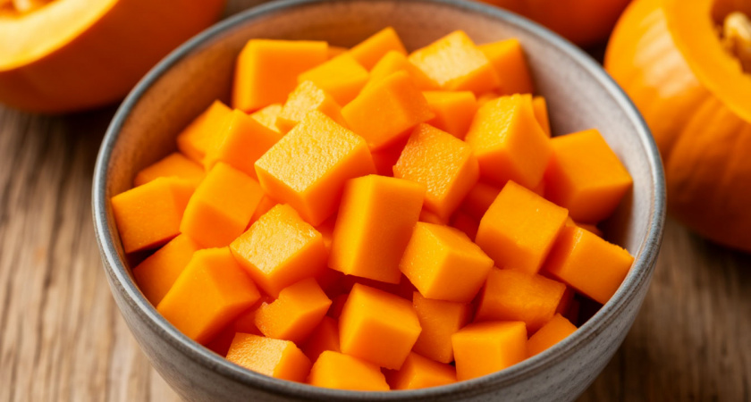 Тыкву готовлю за 7 минут — никакой возни у плиты: мягкая, сочная, невероятно ароматная — идеально на пюре, на соус, на цукаты