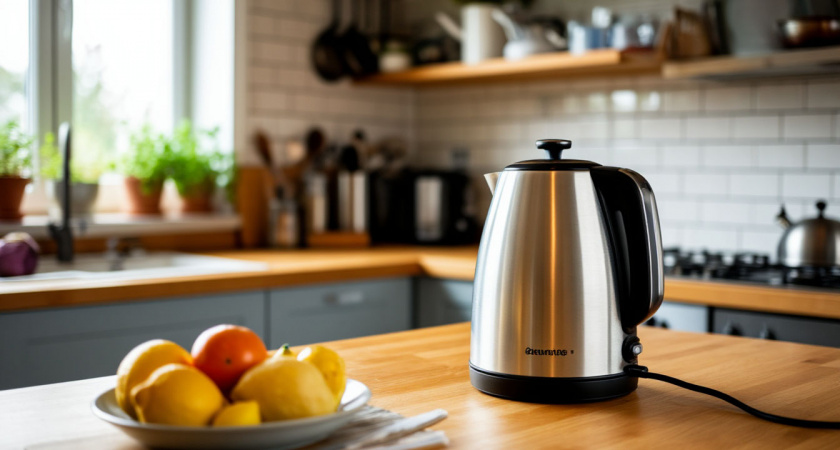 Осадок исчезает без следа: кладу в чайник одну дольку этого — и через 10 минут он сверкает, как новый