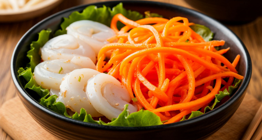 Муж удивил новым салатом всего из 2 ингредиентов: теперь он будет главным на нашем новогоднем столе – вкуснее давно не пробовала, делюсь