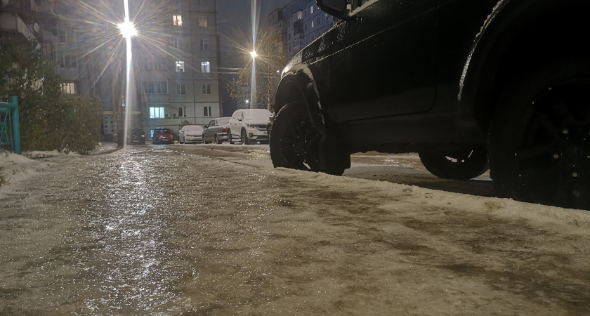 В Иркутской области 1 ноября объявили метеопредупреждение из-за гололедицы