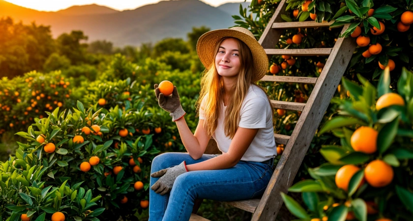 Сбежала от офиса собирать мандарины в Абхазию. Рассказываю, сколько платят за райскую жизнь и в чем подвох