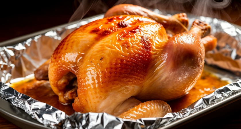Повар поставил точку в вопросе: как правильно пользоваться фольгой при запекании – матовой или блестящей стороной