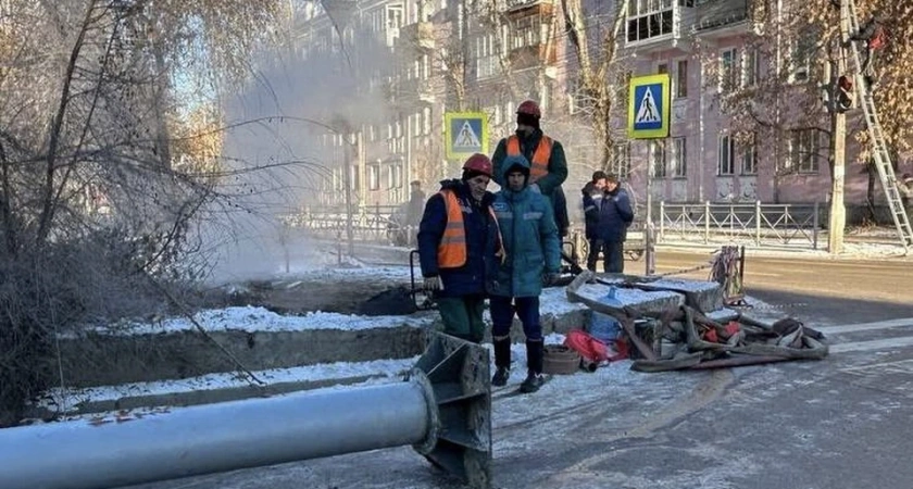 В одном из городов Иркутской области из-за аварии отключили отопление