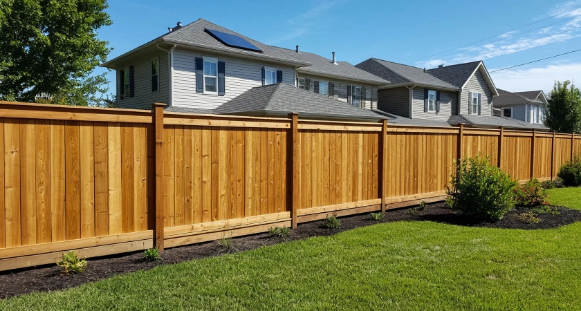 Либо они гении, либо мы всего боимся: как в Норвегии ставят деревянные столбы для забора, без цемента и арматуры