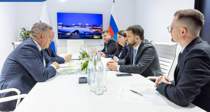 Губернатор Иркутской области и глава Росавиации обсудили подготовку к строительству аэропорта
