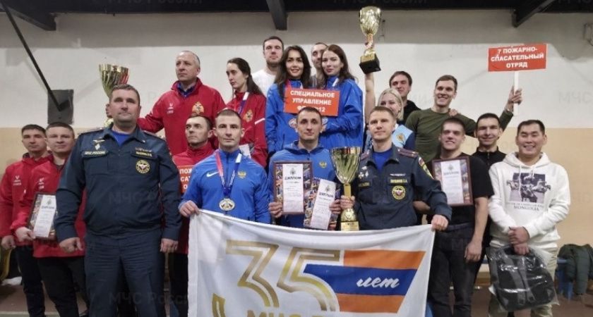 В Иркутской области определили лучших пожарных на состязаниях МЧС