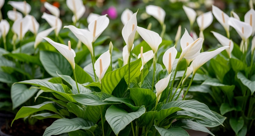 2 гр. на 1 литр — и спатифиллум станет утопать в цветах: начнет стрелять бутонами без остановки