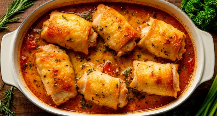 Заворачиваю начинку в куриную грудку и запекаю: вкуснейший рецепт для ужина и на Новый год – делюсь