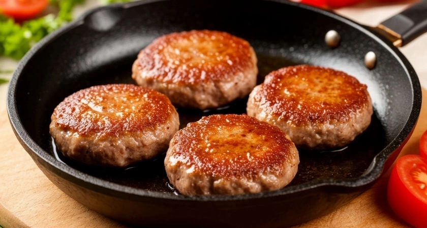 Такие котлеты у нас съедаются прямо со сковороды: есть маленький секрет, благодаря которому они получаются сочными всегда