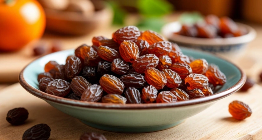 1 столовая ложка — грязь и масляный налет из изюма вытянутся на глазах: мудрые хозяйки моют сухофрукты только так