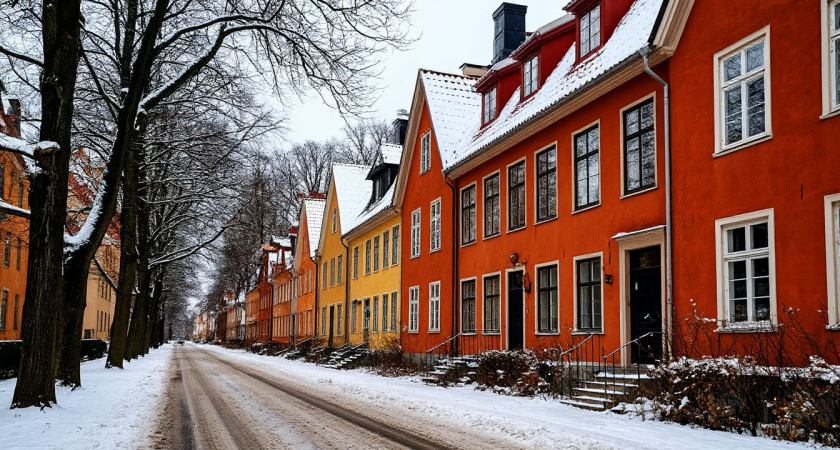 Шторы? Нет, не слышали: почему шведы испокон веков не завешивают окна, а крепят за ними маленькие зеркала — возьмите на заметку