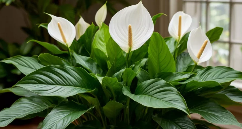 1 чайная ложка в воду — и цветы спатифиллума размером с блюдце: копеечный стимулятор роста