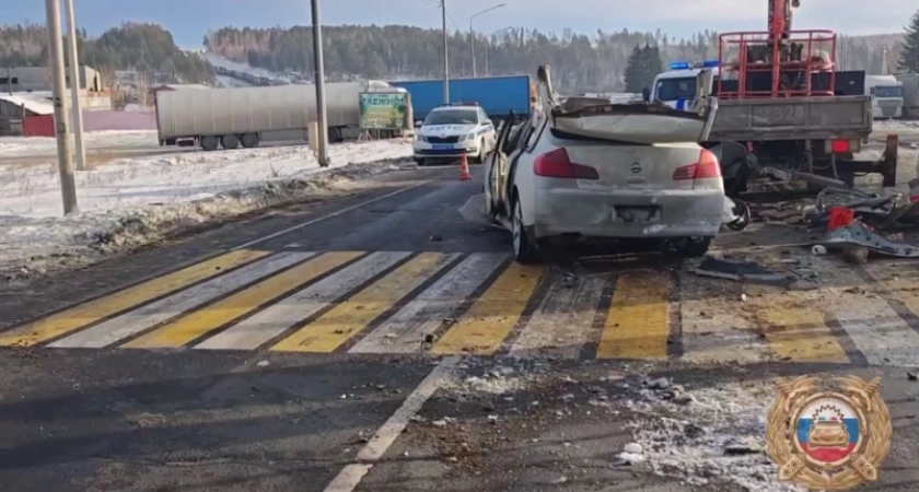 В Иркутской области водитель погиб в ДТП на федеральной трассе