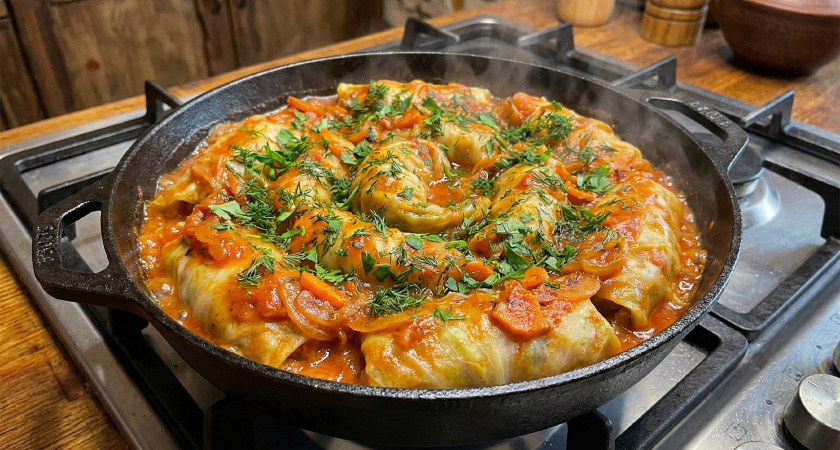 Как я заворачиваю голубцы в "дулю": друзья, кто видел, смеялись, а теперь делают так же