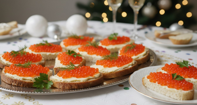 На новогодний стол только её — в Роскачестве назвали лучшую красную икру, которой можно смело угощать гостей